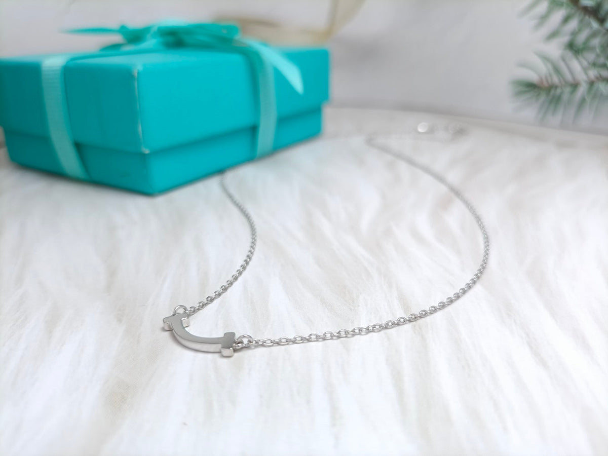 [Ornora Jewelry]MINI SMILE PEDANT NECKLACE