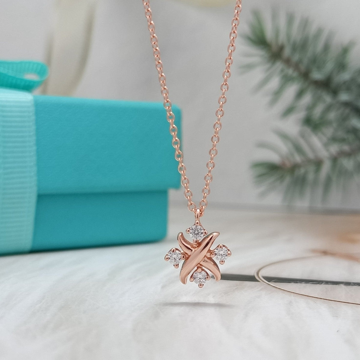 [Ornora Jewelry]PINWHEEL NECKLACE DIAMOND