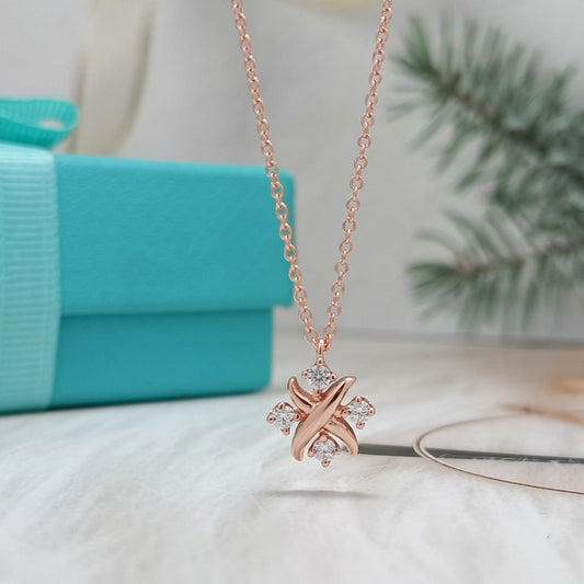 [Ornora Jewelry]PINWHEEL NECKLACE DIAMOND