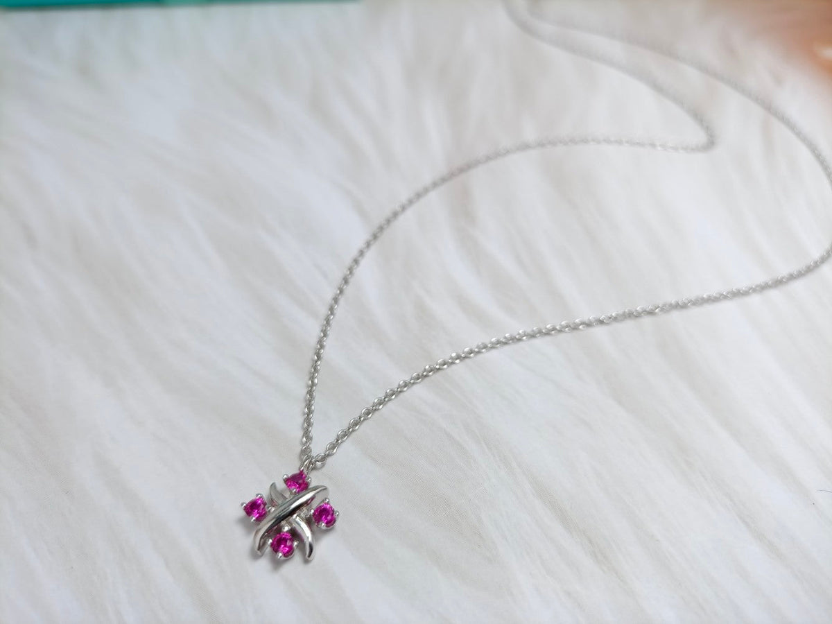 [Ornora Jewelry]PINWHEEL NECKLACE DIAMOND