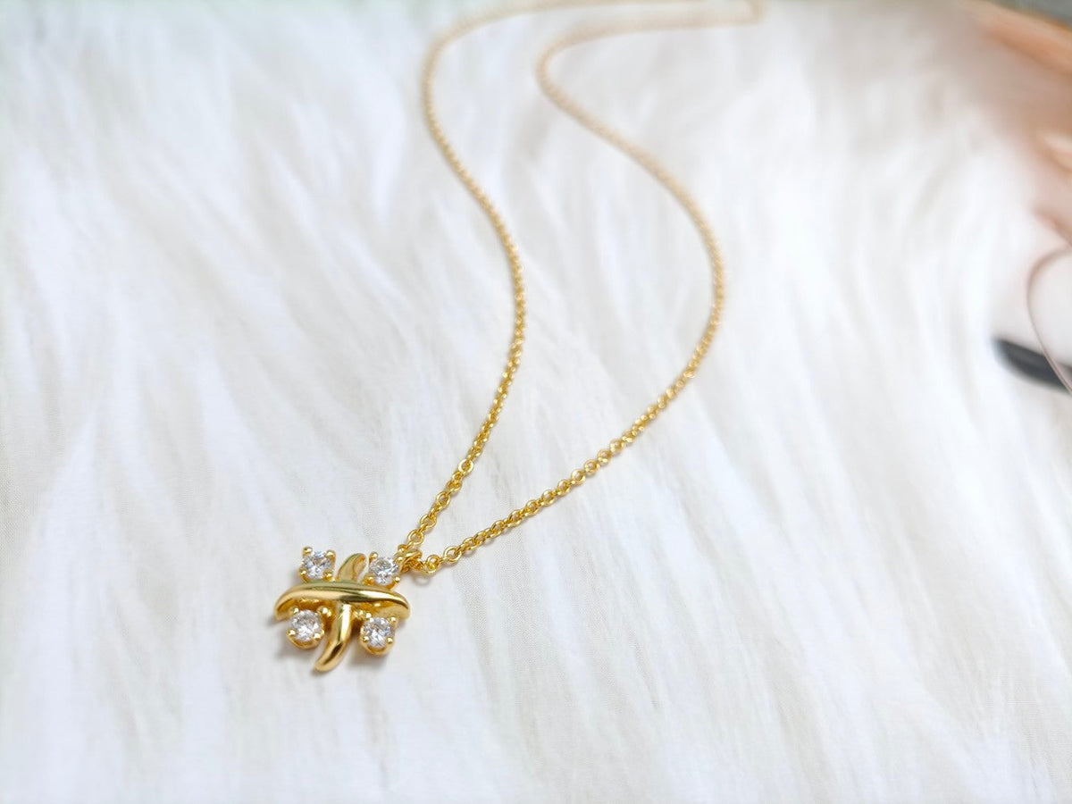 [Ornora Jewelry]PINWHEEL NECKLACE DIAMOND