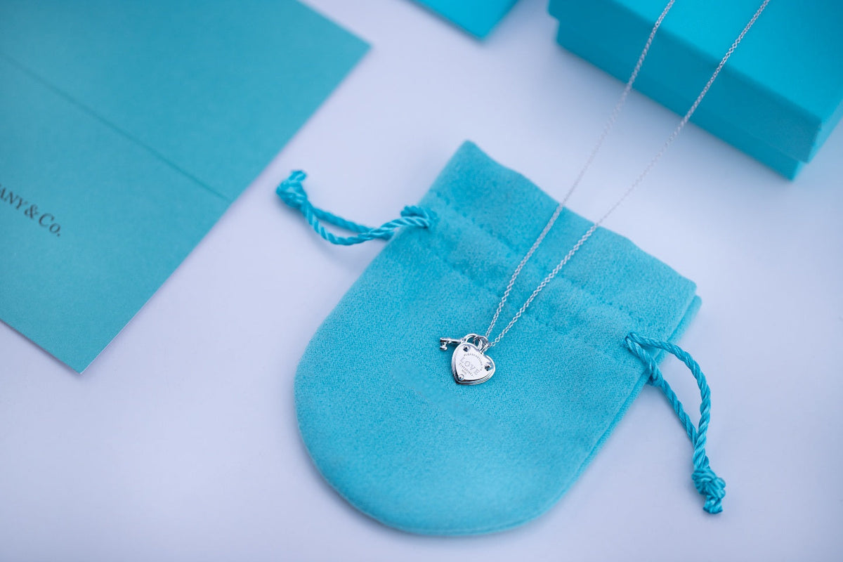 [Ornora Jewelry]KEY AND HEART SILVER NECKLACE