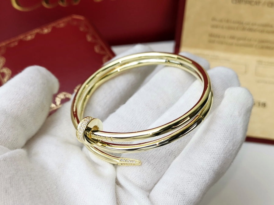 [OrnoraJewelry]JUSTE BRACELET 3.5MM DOUBLE ROW DIAMOND