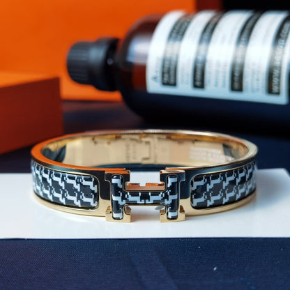 [OrnoraJewelry]H HORSE BRACELET 12MM