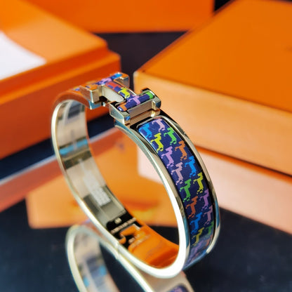 [OrnoraJewelry]H HORSE BRACELET 12MM