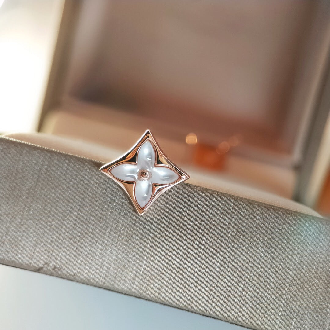 [OrnoraJewelry]OrnoraMOP PINK GOLD EARRINGS
