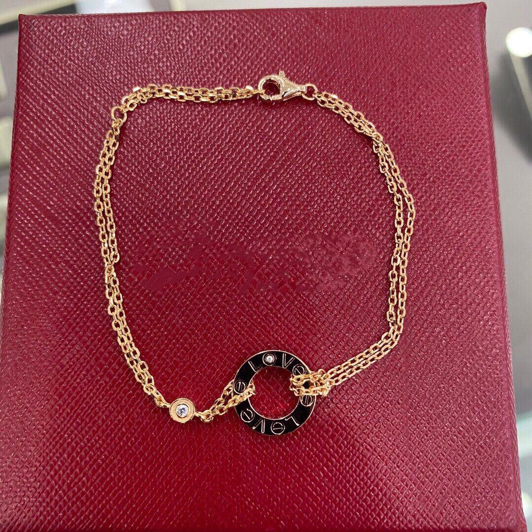 [OrnoraJewelry]LOVE BRACELET 2 DIAMOND