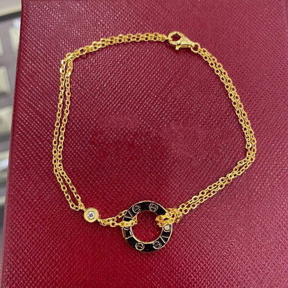 [OrnoraJewelry]LOVE BRACELET 2 DIAMOND