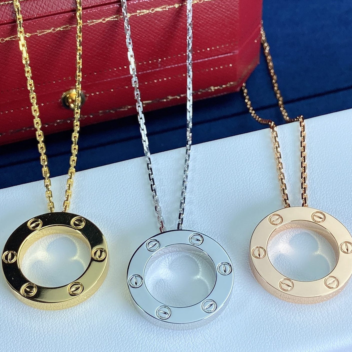 [OrnoraJewelry]LOVE NECKLACE 16MM