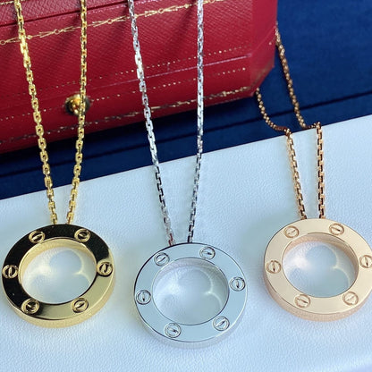 [OrnoraJewelry]LOVE NECKLACE 16MM