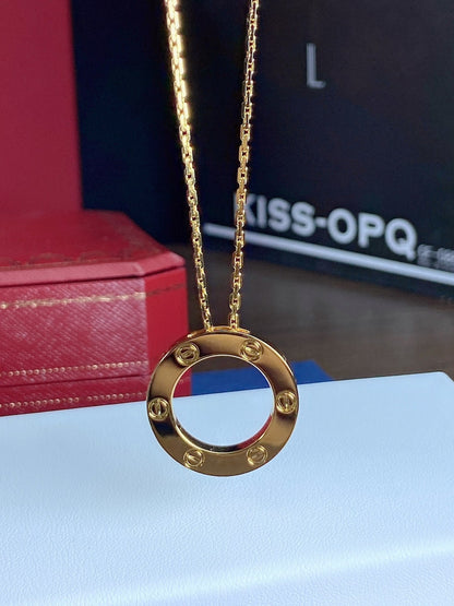 [OrnoraJewelry]LOVE NECKLACE 16MM