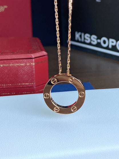 [OrnoraJewelry]LOVE NECKLACE 16MM
