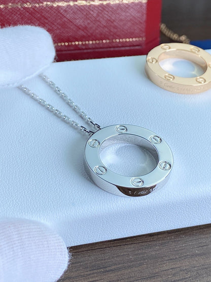 [OrnoraJewelry]LOVE NECKLACE 16MM