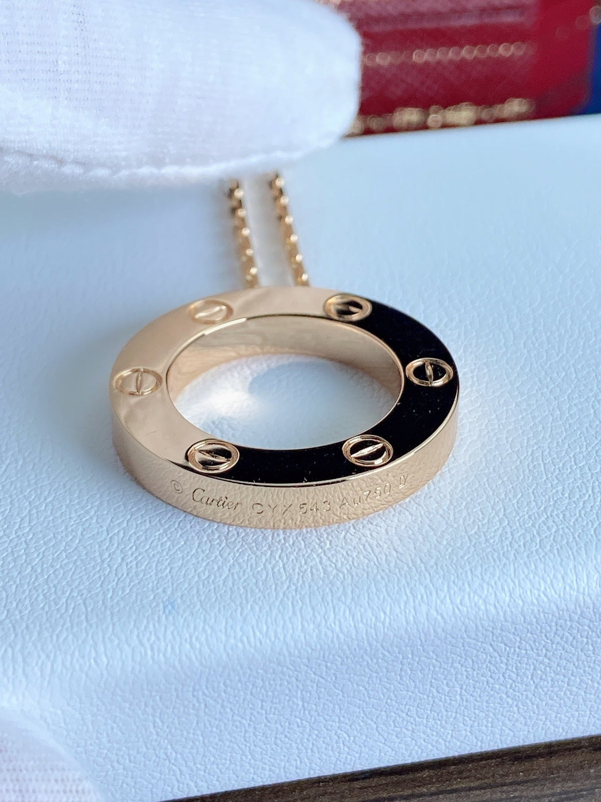 [OrnoraJewelry]LOVE NECKLACE 16MM