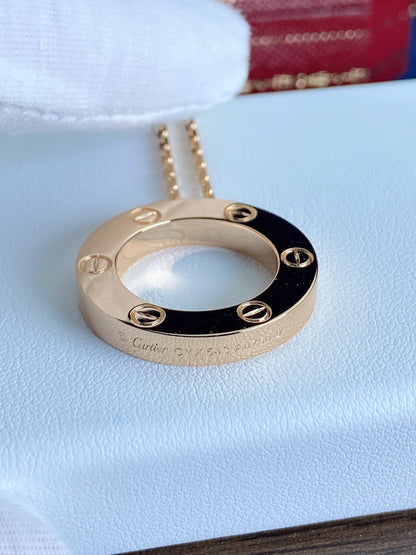 [OrnoraJewelry]LOVE NECKLACE 16MM