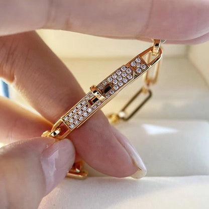 [OrnoraJewelry]CHAINE BRACELET SMALL MODEL DIAMOND
