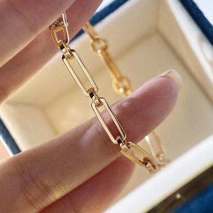 [OrnoraJewelry]CHAINE BRACELET SMALL MODEL DIAMOND