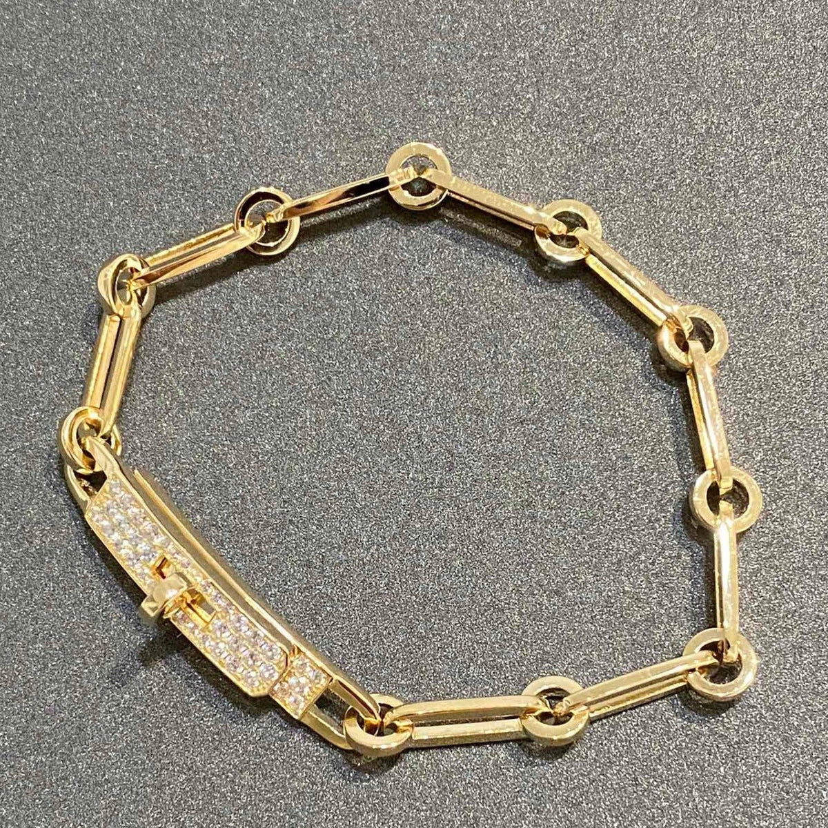 [OrnoraJewelry]CHAINE BRACELET SMALL MODEL DIAMOND