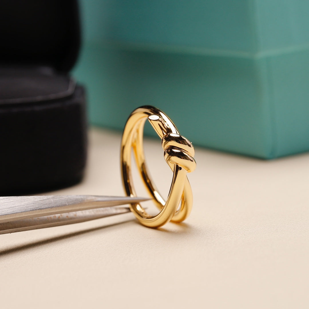 [Ornora Jewelry]KNOT RING GOLD