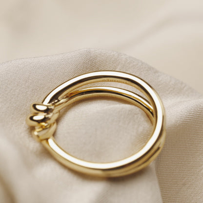 [Ornora Jewelry]KNOT RING GOLD
