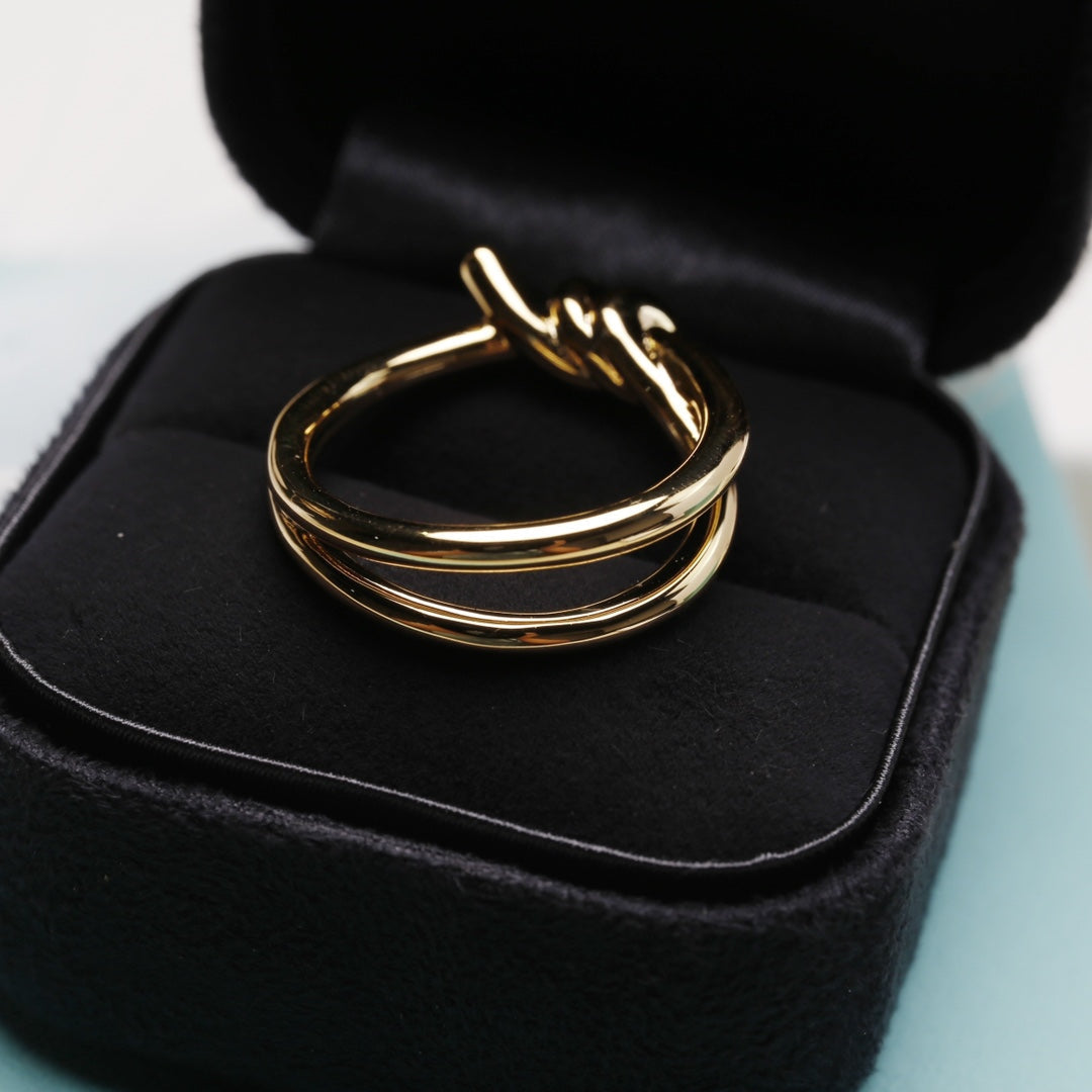 [Ornora Jewelry]KNOT RING GOLD