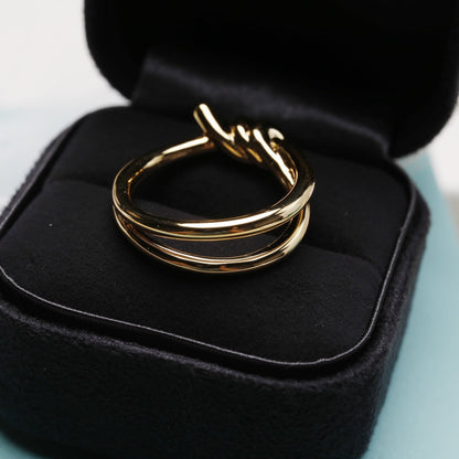 [Ornora Jewelry]KNOT RING GOLD