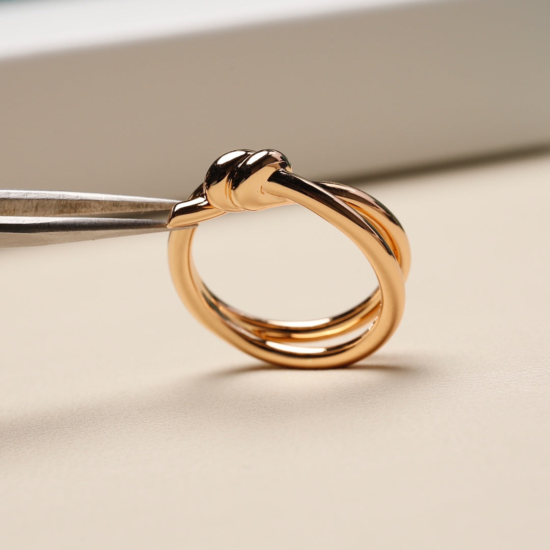 [Ornora Jewelry]KNOT RING PINK GOLD