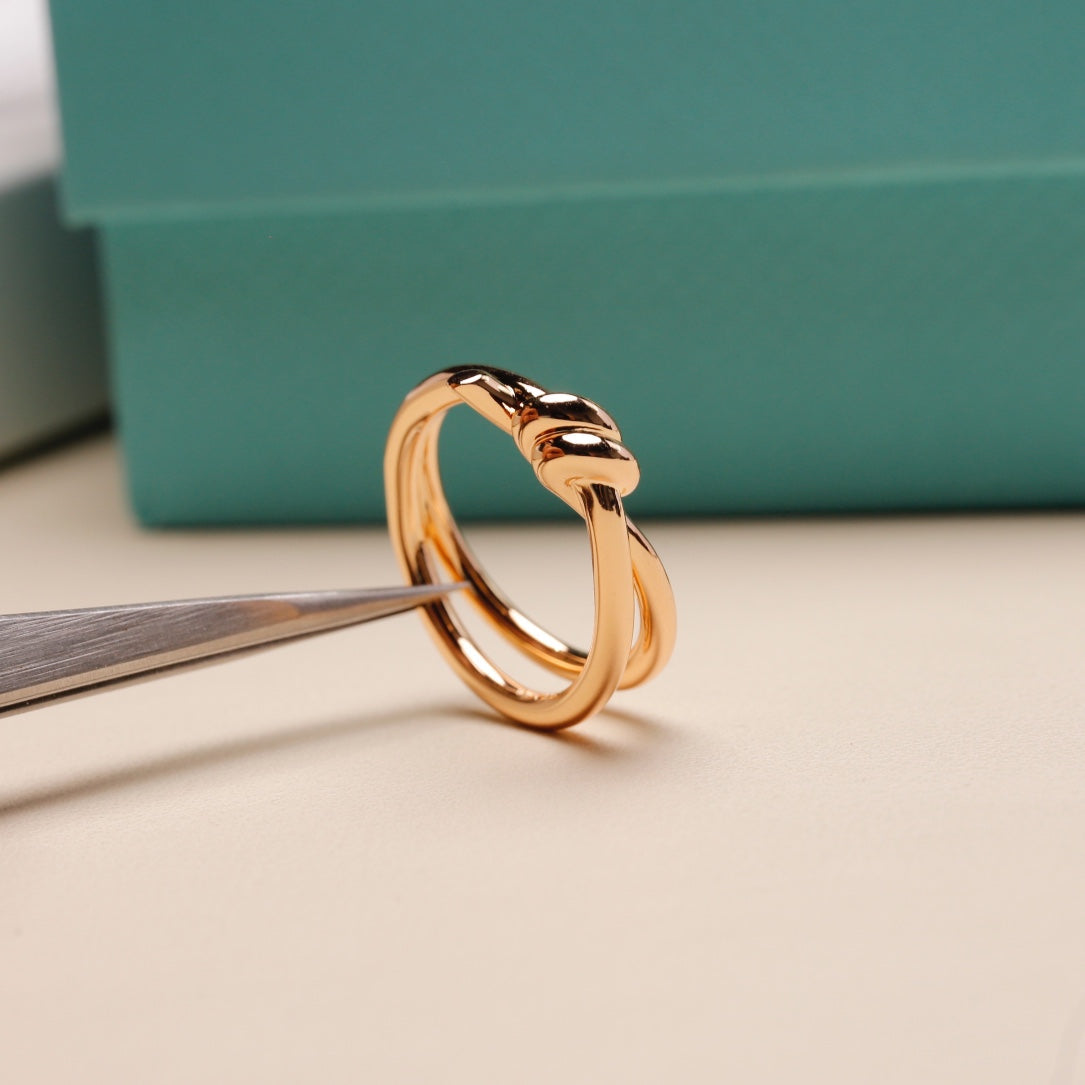 [Ornora Jewelry]KNOT RING PINK GOLD