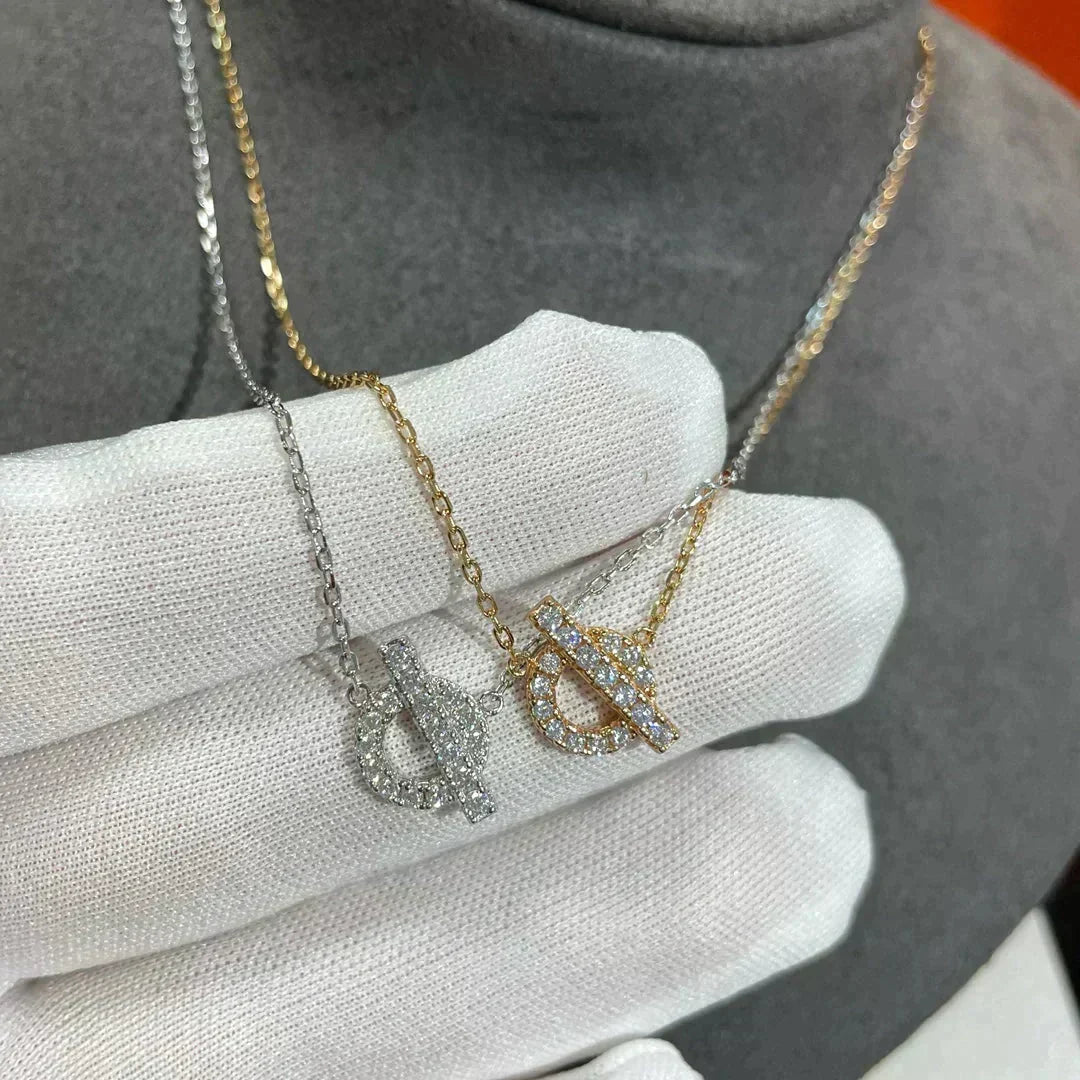 [OrnoraJewelry]ECHAPEE NECKLACE DIAMOND