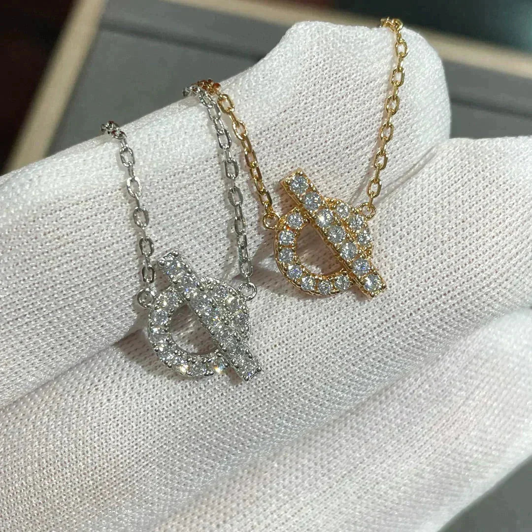 [OrnoraJewelry]ECHAPEE NECKLACE DIAMOND