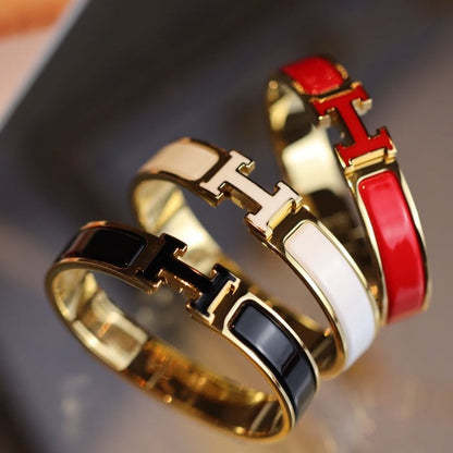 [OrnoraJewelry]H BRACELET 12MM GOLD