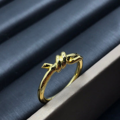 [Ornora Jewelry]KNOT RING 1.2MM