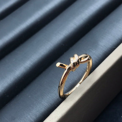 [Ornora Jewelry]KNOT RING 1.2MM