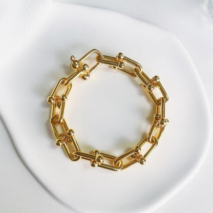 [Ornora Jewelry]HARDWEAR GOLD BRACELET