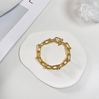 [Ornora Jewelry]HARDWEAR GOLD BRACELET