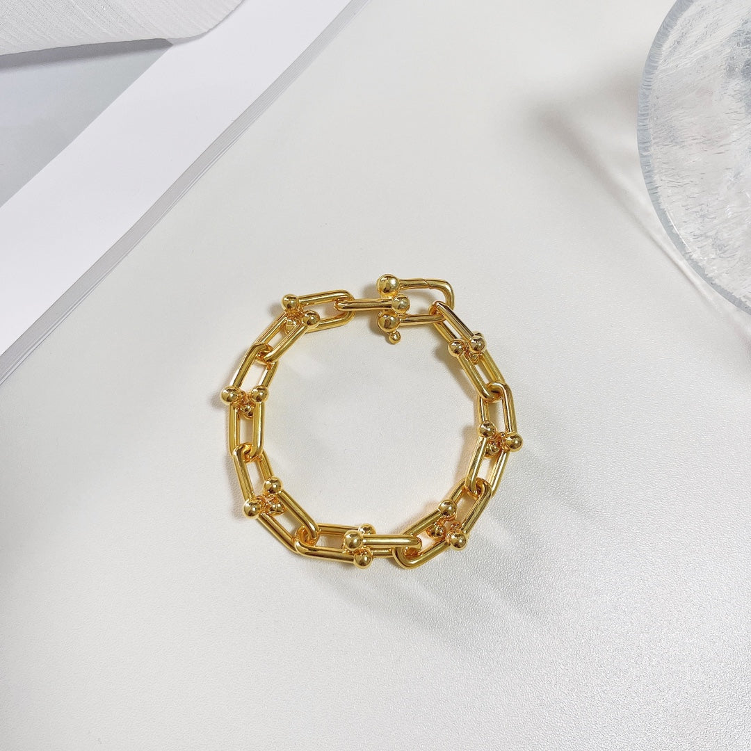 [Ornora Jewelry]HARDWEAR GOLD BRACELET