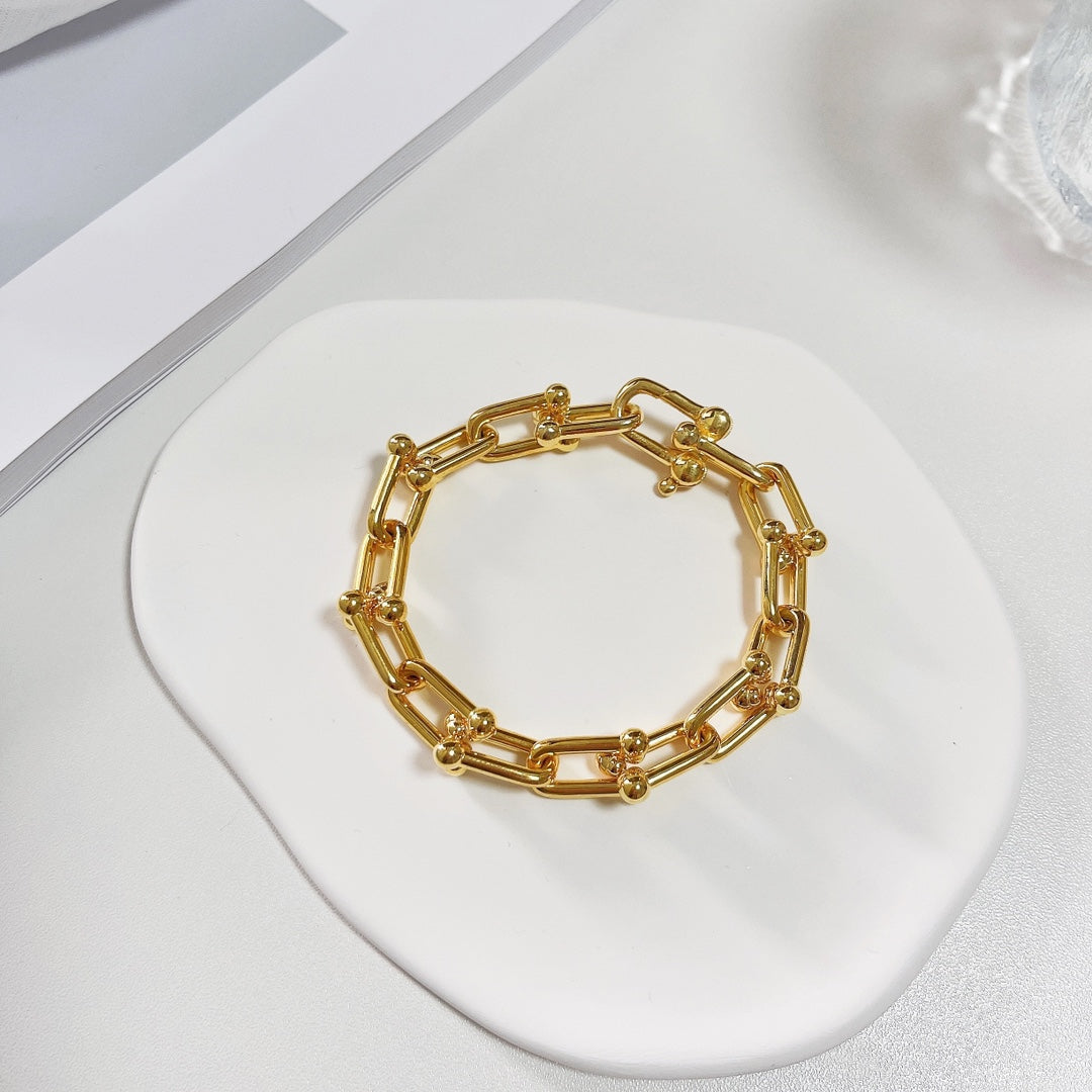 [Ornora Jewelry]HARDWEAR GOLD BRACELET