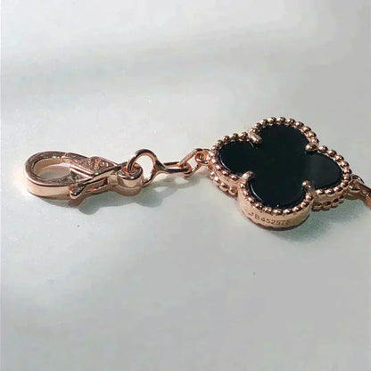 [OrnoraJewelry]CLOVER 5 MOTIFS MULTICOLOR BRACELET