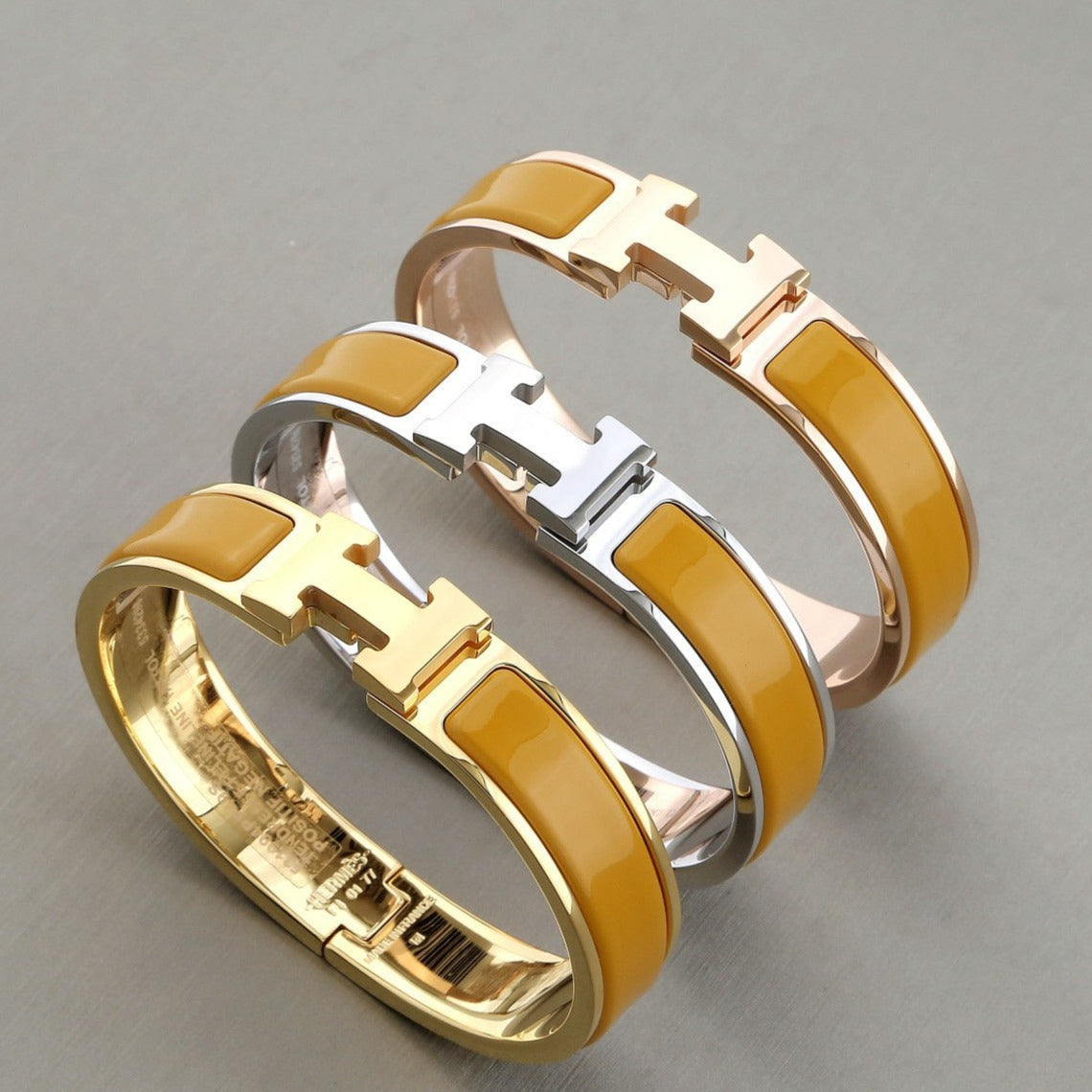 [OrnoraJewelry]H BRACELET PERU 12MM