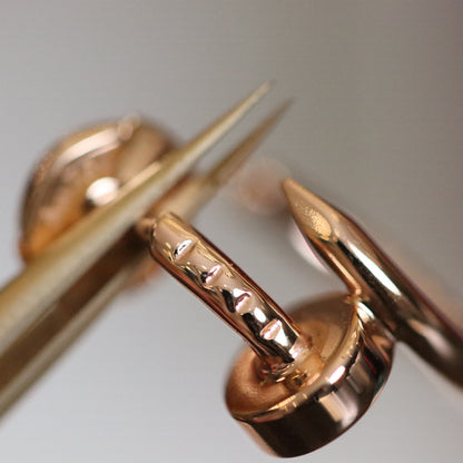 [OrnoraJewelry]JUSTE EARRINGS PINK GOLD