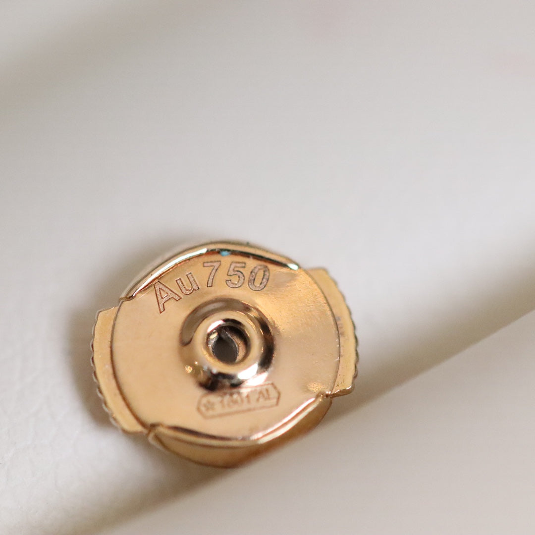 [OrnoraJewelry]JUSTE EARRINGS PINK GOLD