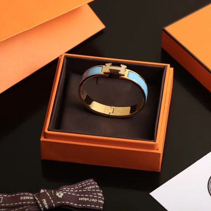 [OrnoraJewelry]H CLOUD BLUE BRACELET GOLD DIAMOND
