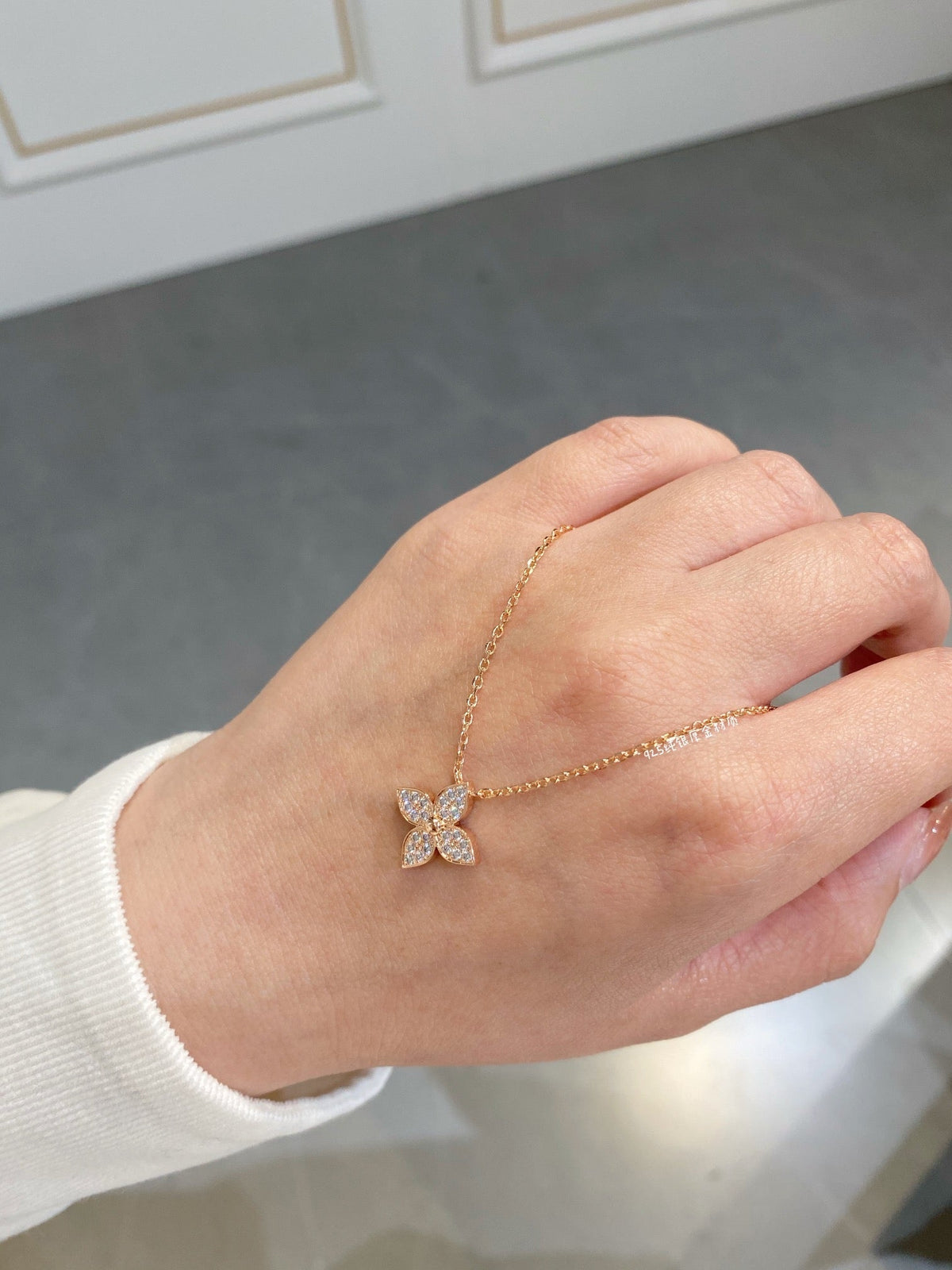[OrnoraJewelry]OrnoraDIAMOND NECKALCE