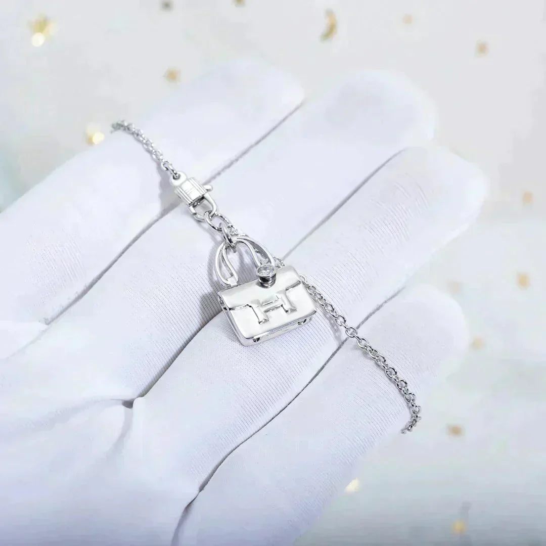 [OrnoraJewelry]AMULETTE PEDANT SILVER NECKLACE