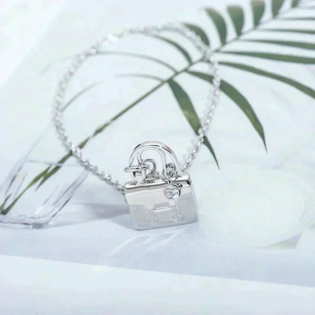 [OrnoraJewelry]AMULETTE PEDANT SILVER NECKLACE