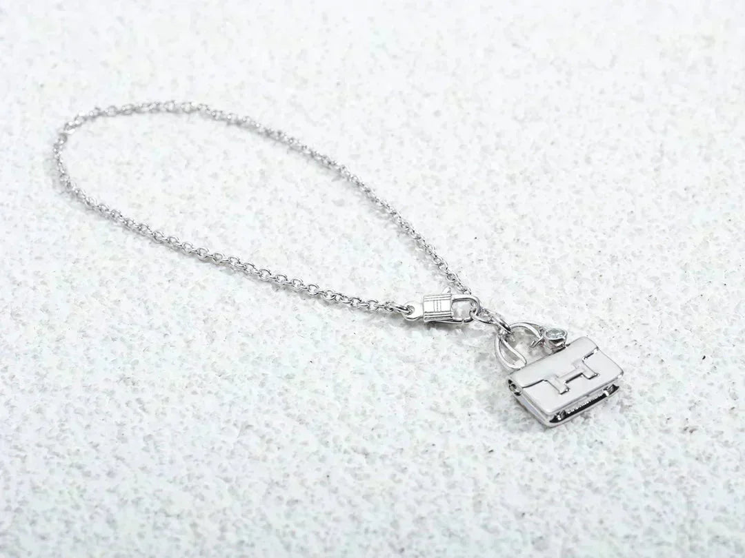 [OrnoraJewelry]AMULETTE PEDANT SILVER NECKLACE