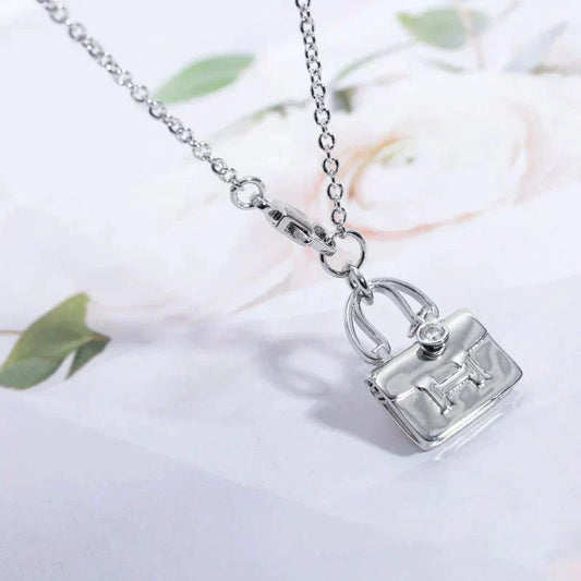 [OrnoraJewelry]AMULETTE PEDANT SILVER NECKLACE