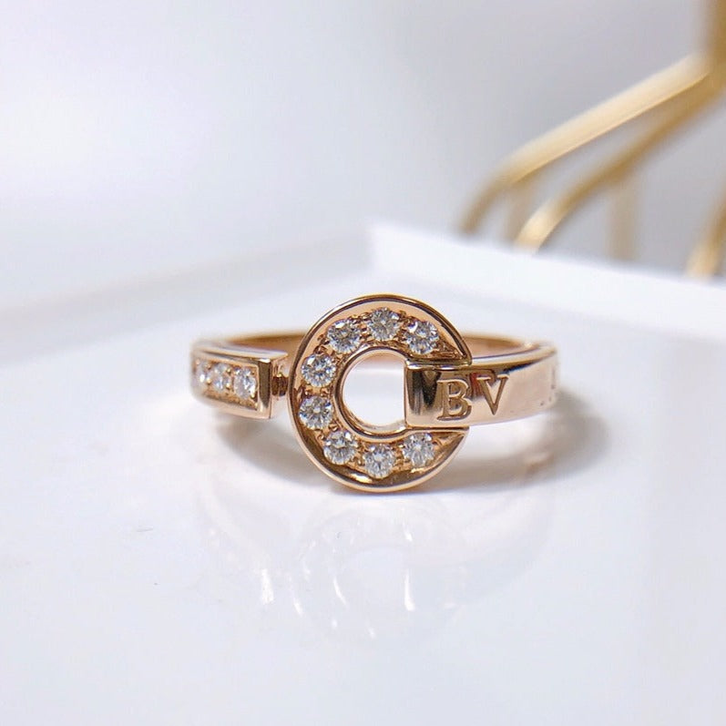 [OrnoraJewelry]DREAM RING DIAMOND PINK GOLD