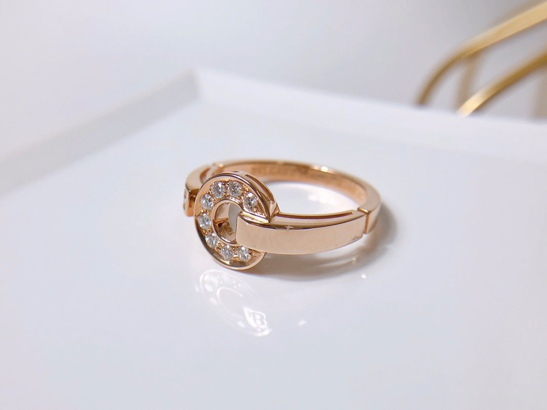 [OrnoraJewelry]DREAM RING DIAMOND PINK GOLD