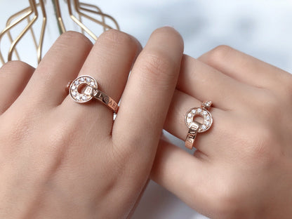 [OrnoraJewelry]DREAM RING DIAMOND PINK GOLD
